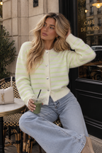 BILLY STRIPED CARDIGAN