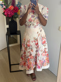 GIGI PINK FLORAL TWO PIECE SET