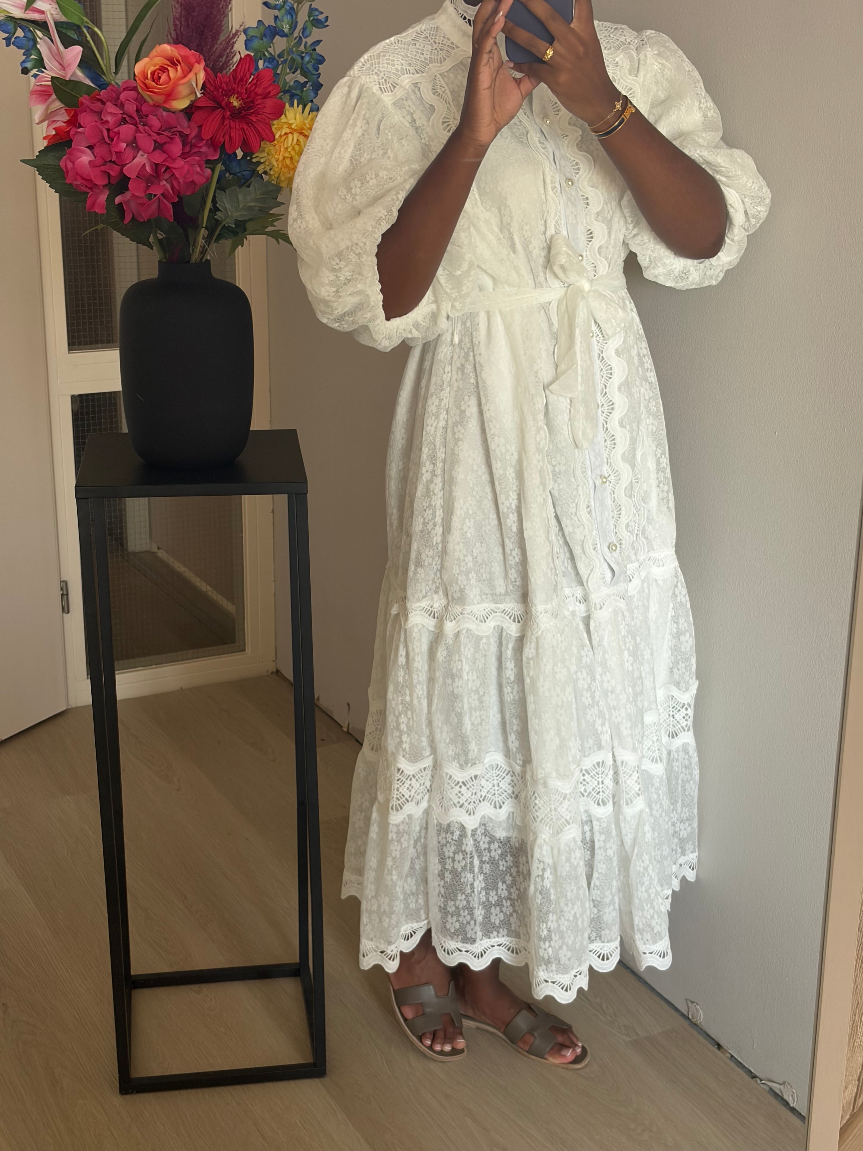 LIZZY WHITE DRESS