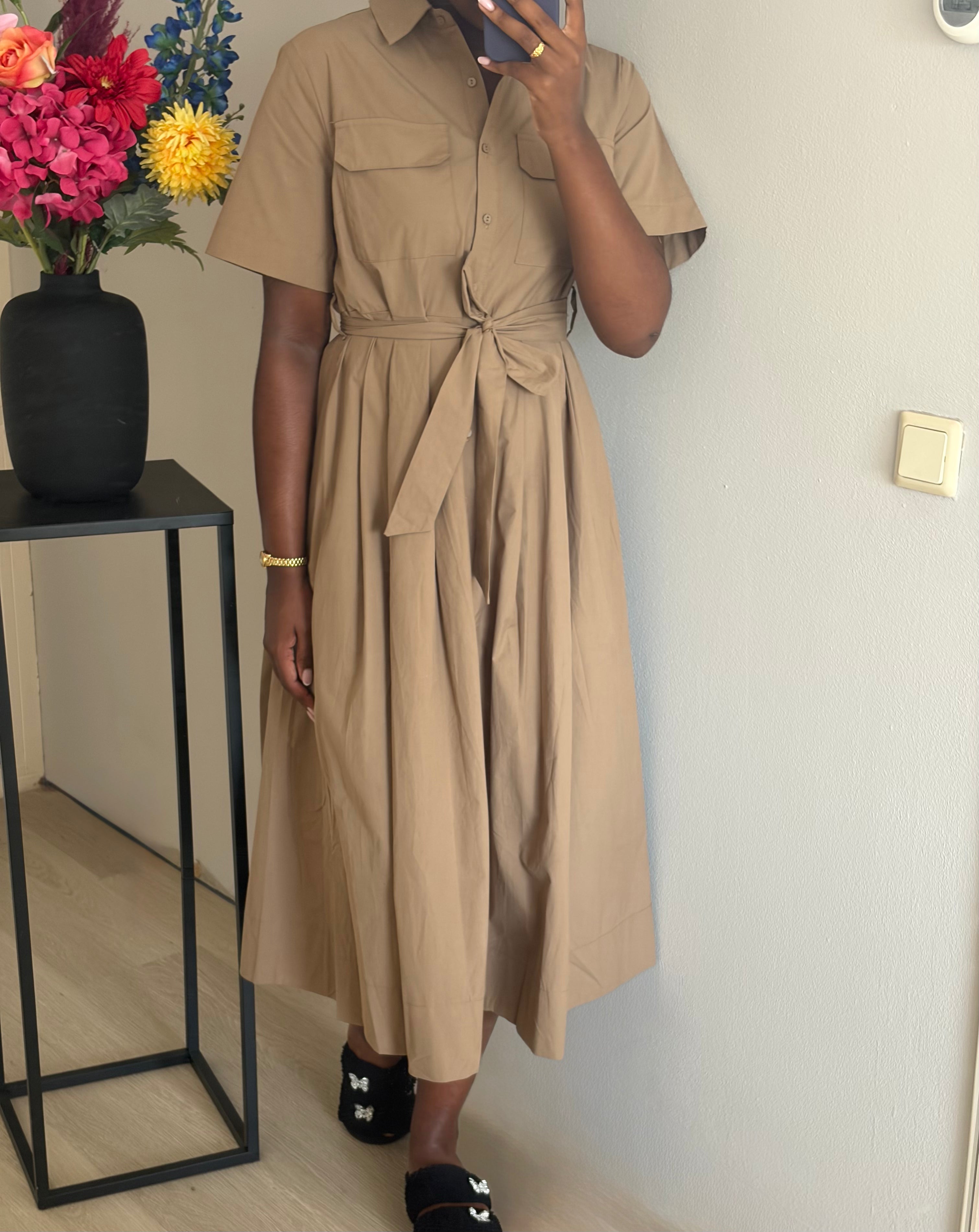 CICI BROWN DRESS