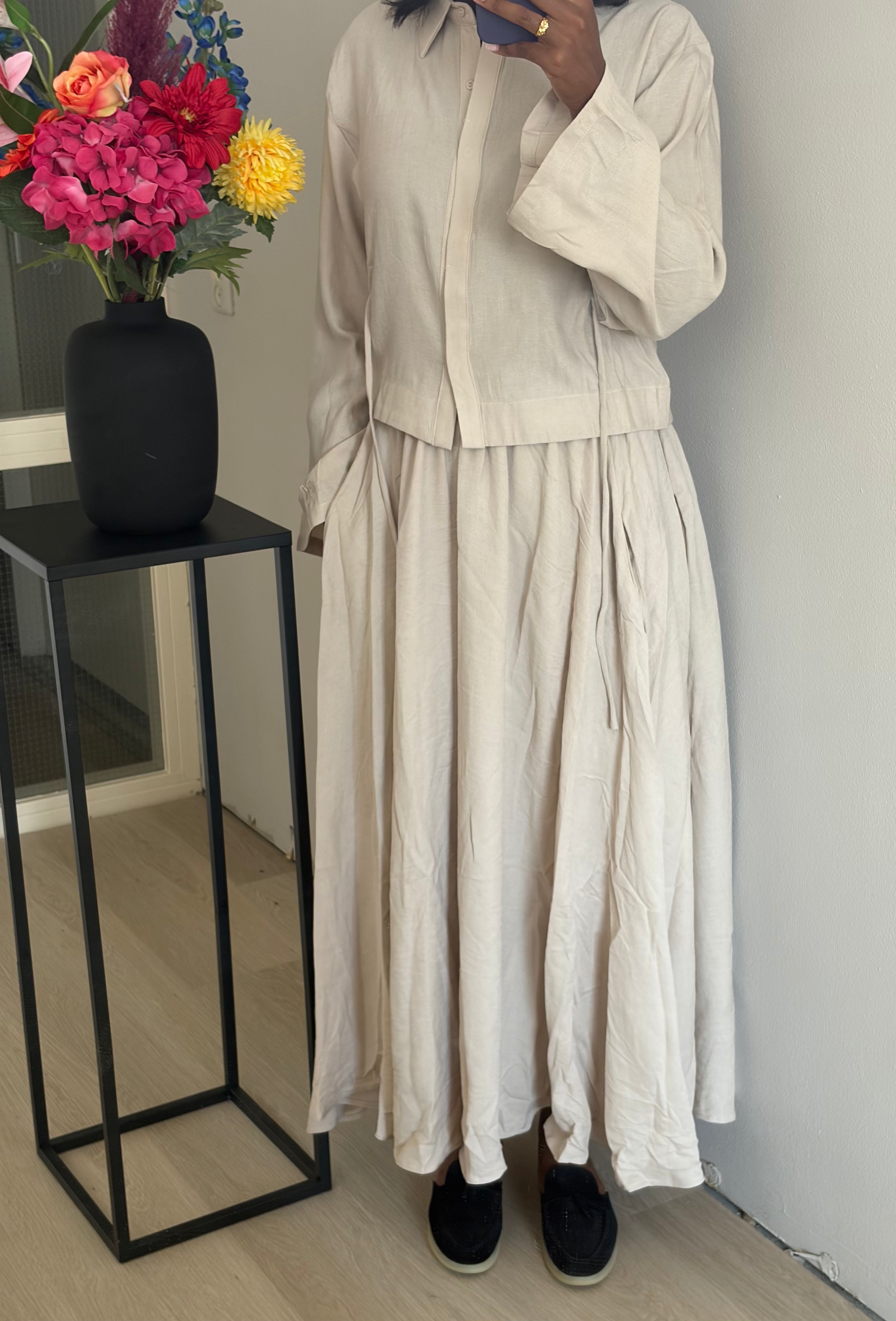 COCO BEIGE TWO PIECE SET
