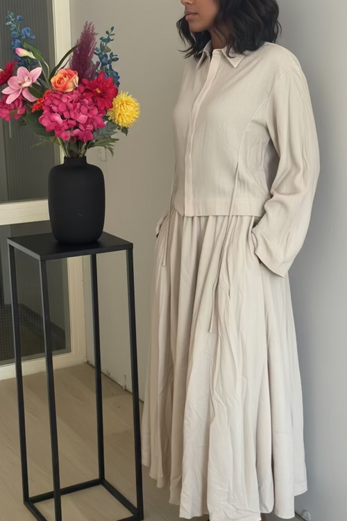COCO BEIGE TWO PIECE SET