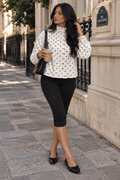 POLKA DOT LONGSLEEVE JACKET